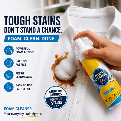 4-in-1 Multi-Enzyme All-Purpose Deep Cleaning Foam Cleaner