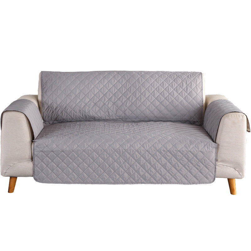 Reversible Quilted Sofa Cover