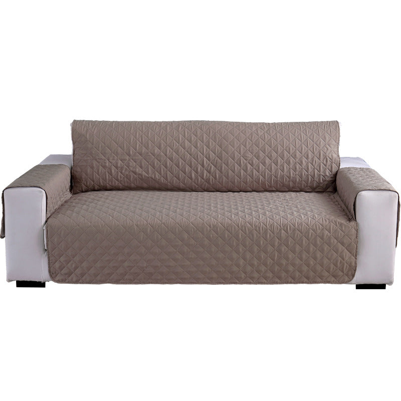 Reversible Quilted Sofa Cover