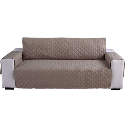 Reversible Quilted Sofa Cover