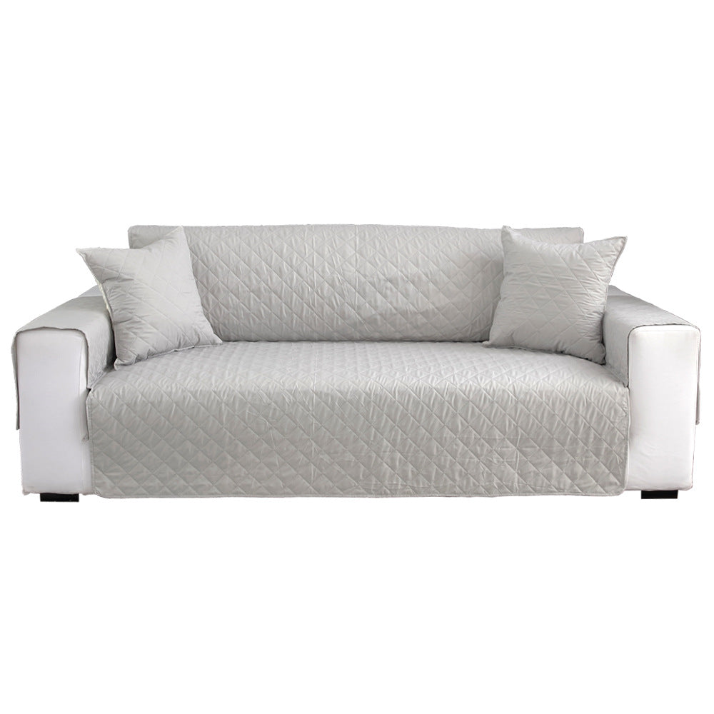 Reversible Quilted Sofa Cover