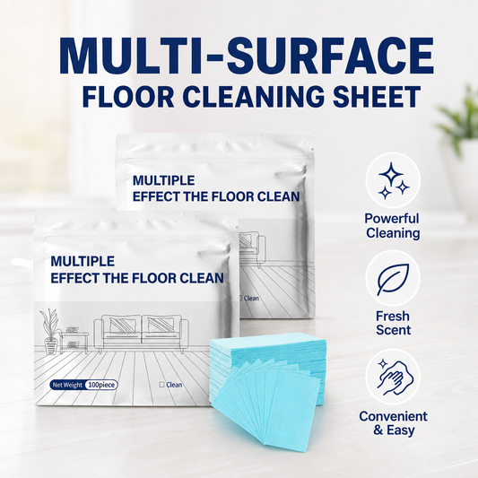 Multi-Surface Floor Cleaning Sheet (100 PCS)