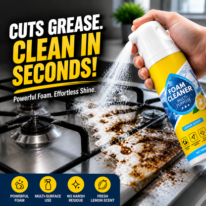 4-in-1 Multi-Enzyme All-Purpose Deep Cleaning Foam Cleaner