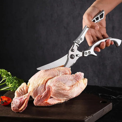 All-in-One Heavy-Duty Powerful Kitchen Scissors – Meat, Seafood, Veggies