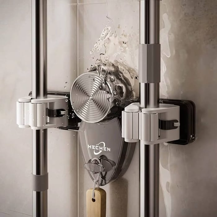 Creative Suction Cup Mop Clamp PRO