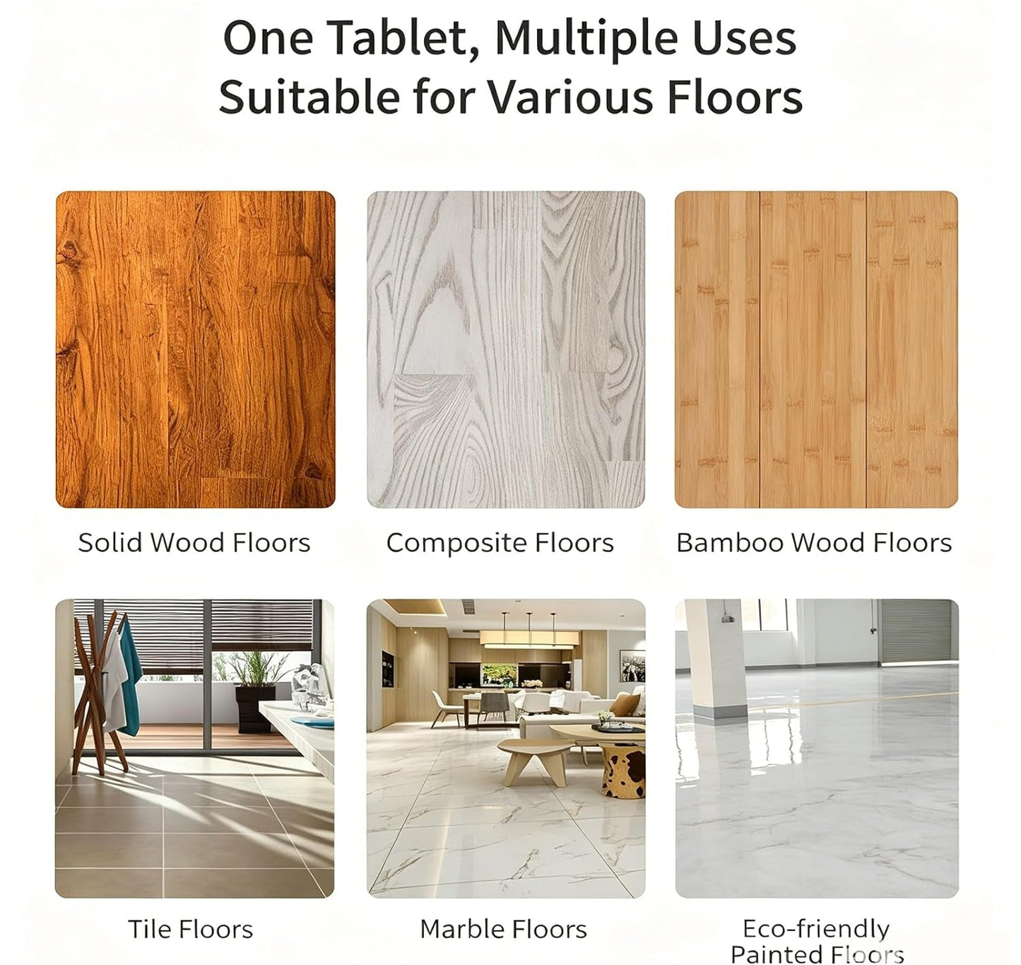 Multi-Surface Floor Cleaning Sheet (100PC)