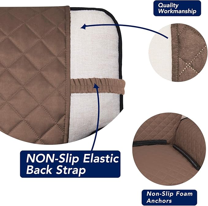 Reversible Quilted Sofa Cover