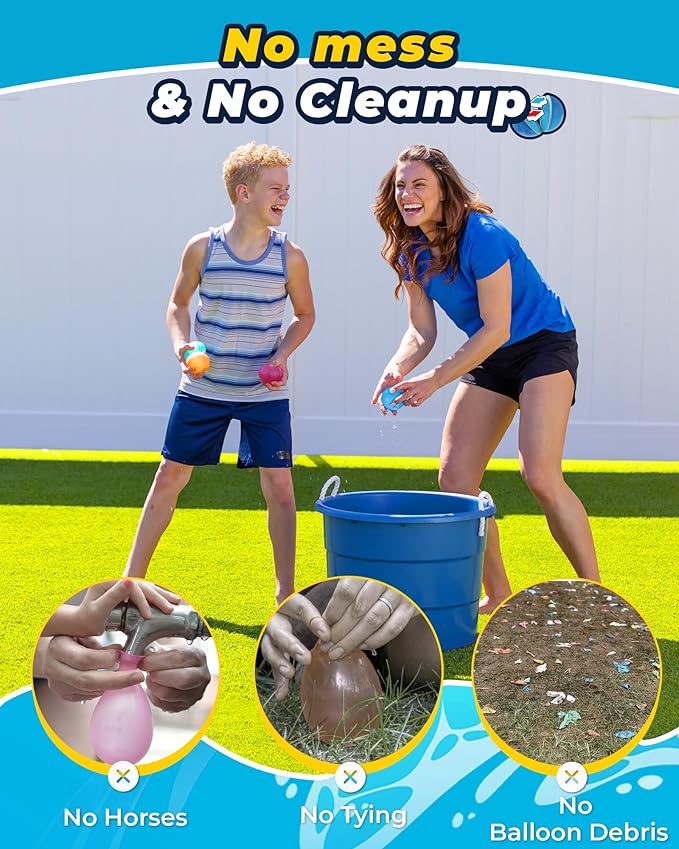 6PCS Reusable Water Balloons