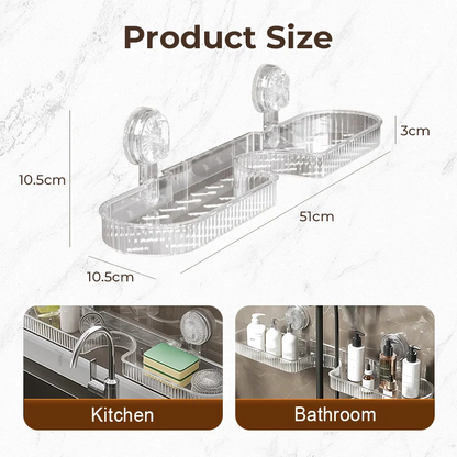 Universal Removable Faucet Storage Rack