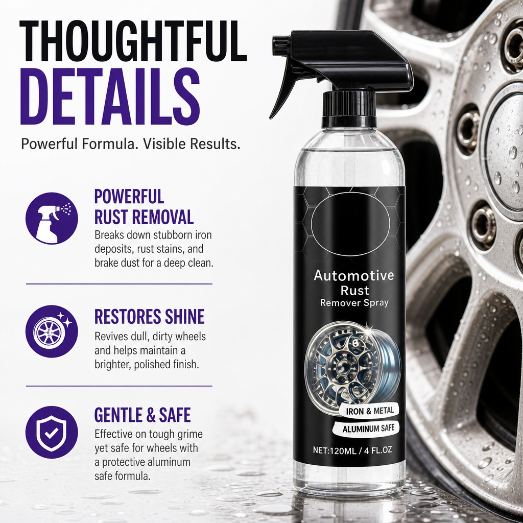 Automotive Rust Remover Spray