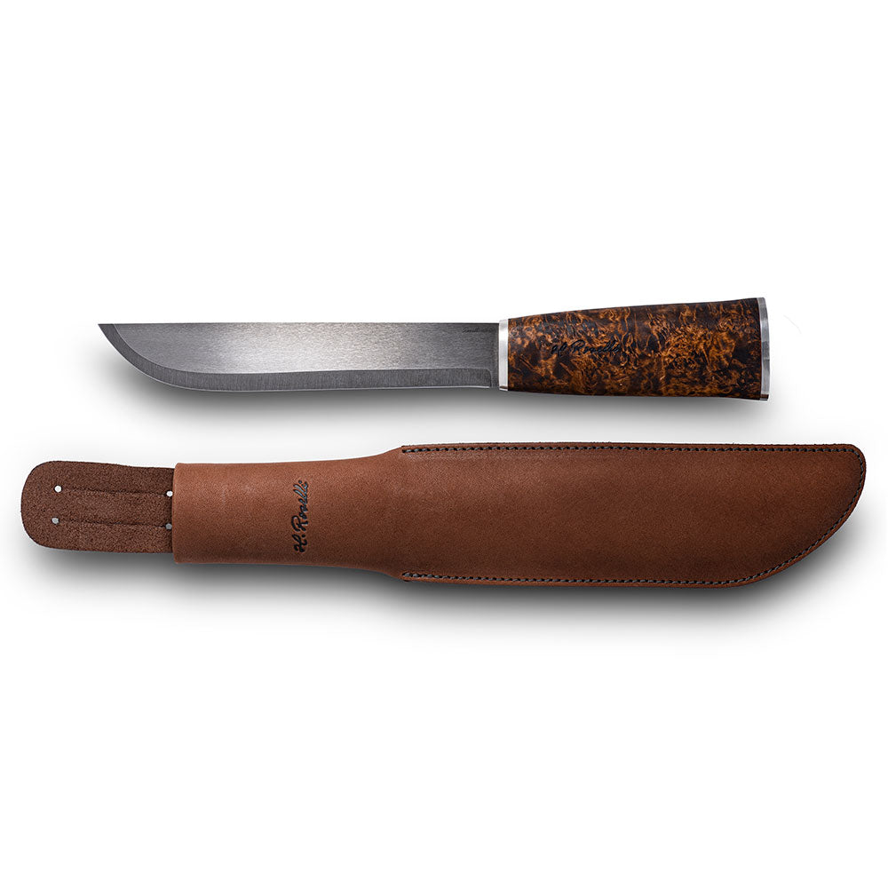 Big Leuku knife silver ferrule, UHC