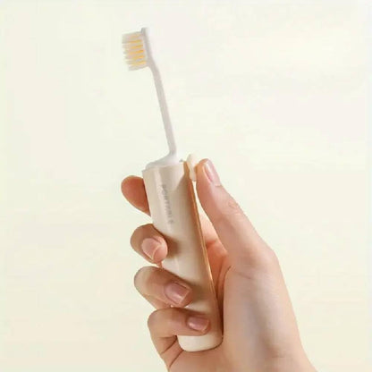 2-In-1 Travel Folding Toothbrush