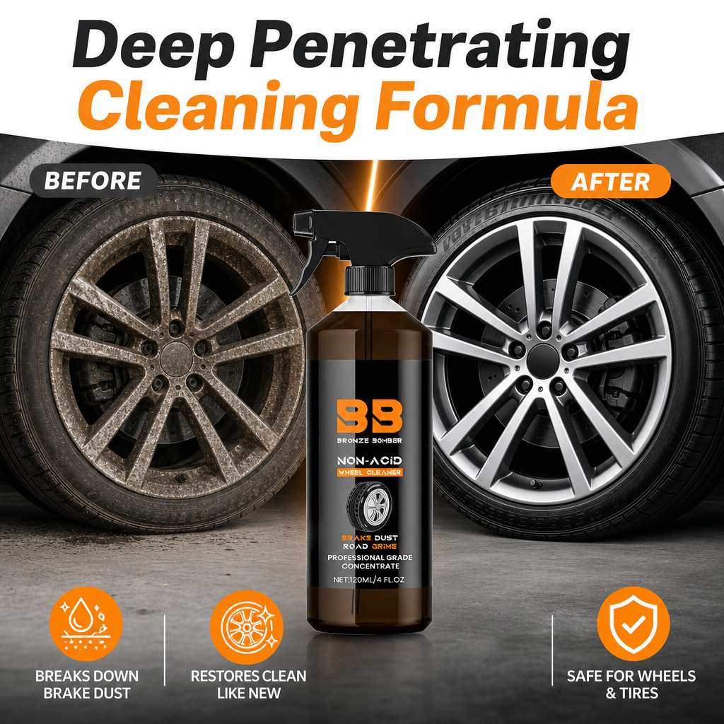Powerful Wheel & Tire Cleaner Spray
