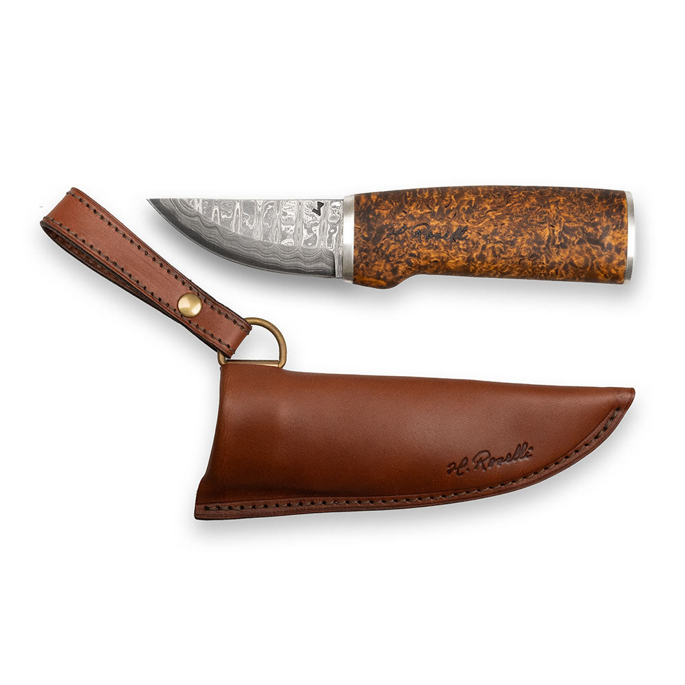 Grandfather knife, Damascus