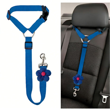 Pet Harnessed Seat Belt for Vehicle Use