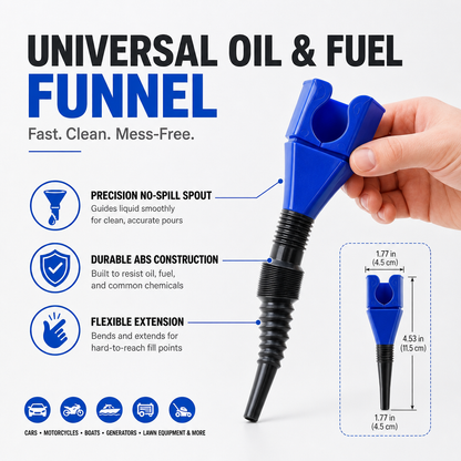 Universal Oil & Fuel Funnel